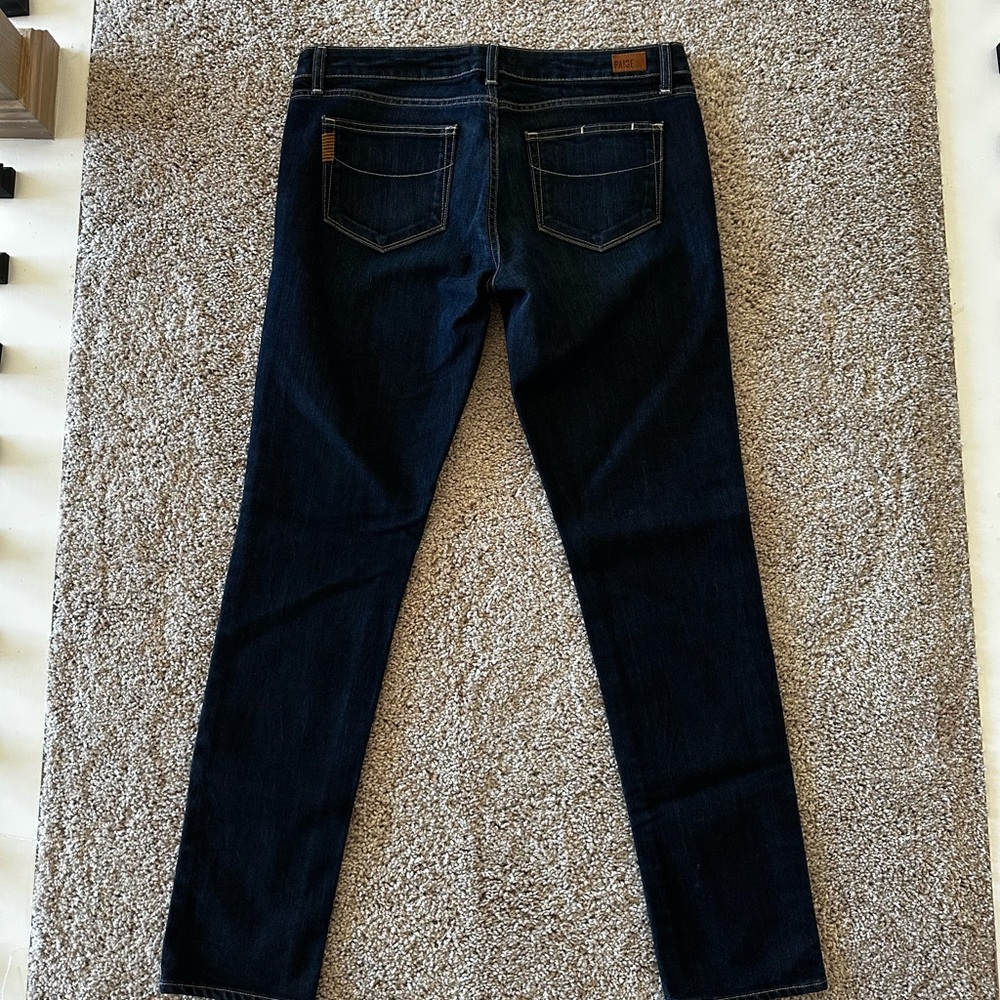 PAIGE Dark Indigo Women's Skinny Jeans